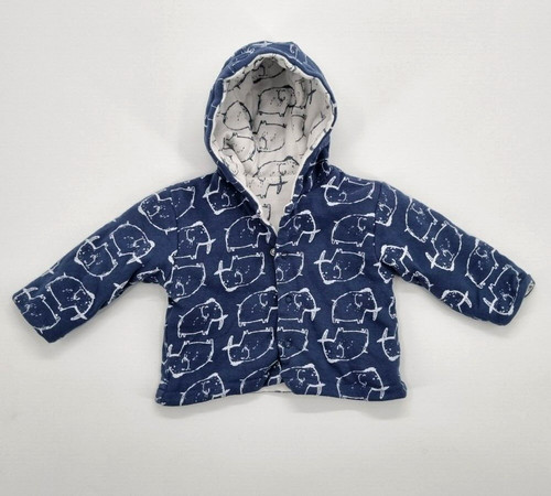 Doppelseitige sweatjacke - doppelseitige,